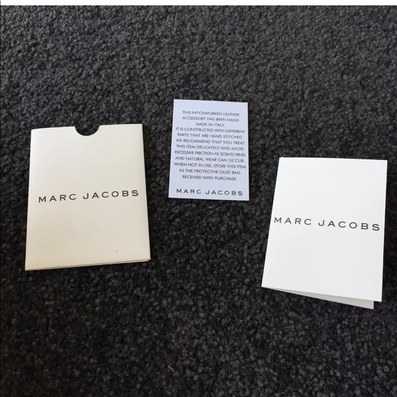 Marc Jacobs white leather bag with gold chain - Picture 10 of 10